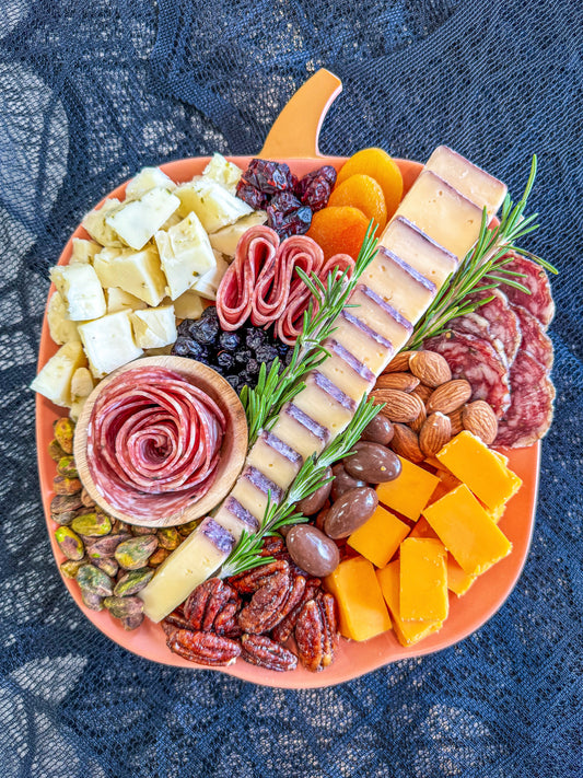 Pumpkin-Shaped Reusable Board (Pre-Assembled for Pick up)